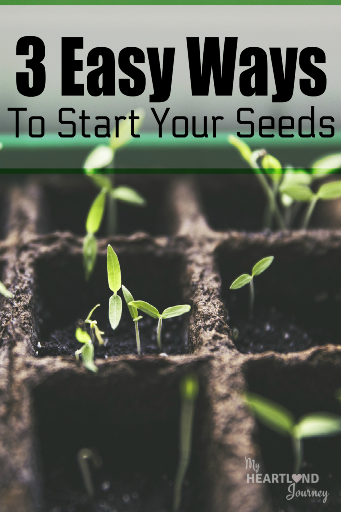 3 Easy Ways To Start Your Seeds - Wow! I really wouldn't have thought of the last one. Can't wait to try!!